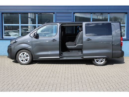 Opel Vivaro 145PK DUBBELE CABINE 2X SCHUIFDEUR | CAMERA | TREKHAAK | 17" LM-VELGEN | STUUR + STOELVERWARMING! ActivLease financial lease
