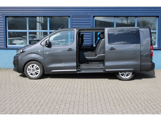 Opel Vivaro 145PK DUBBELE CABINE 2X SCHUIFDEUR | CAMERA | TREKHAAK | 17" LM-VELGEN | STUUR + STOELVERWARMING! ActivLease financial lease
