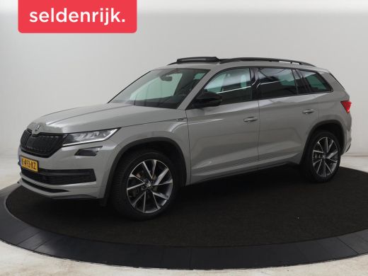 Skoda Kodiaq 1.5 TSI Sportline | Panoramadak | Stoelverwarming | Leder/Alcantara | Camera | Carplay | Sfeerver...