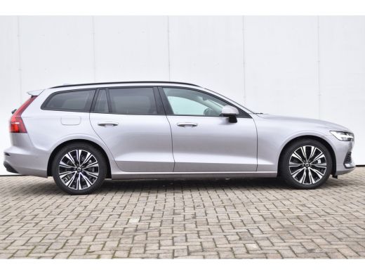 Volvo  V60 T6 AWD Exclusive Leather! | Aurora Silver | Climate Pakket | Driver Assist | ActivLease financial lease