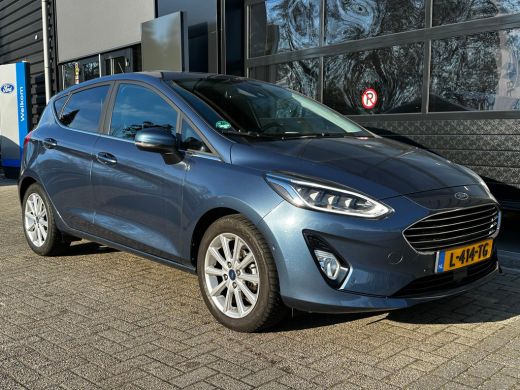 Ford Fiesta 1.0 95 PK Titanium X | ADAPTIEVE CRUISE CONTROL| STUUR, STOEL EN VOORRUITVERWARMING| NAVIGATIE + ... ActivLease financial lease