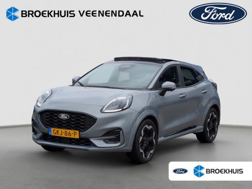 Ford Puma 1.0 Hybrid ST-Line X | Pano | 360 camera | Adap. Cruise | Stoelverwarming | Navigatie | Airco (au...
