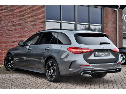 Mercedes-Benz C-Klasse Estate 300 e AMG Line Pano Trekh Distronic Night 360-cam ActivLease financial lease