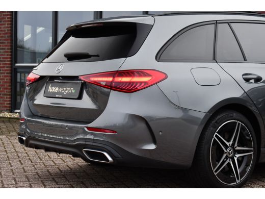 Mercedes-Benz C-Klasse Estate 300 e AMG Line Pano Trekh Distronic Night 360-cam ActivLease financial lease