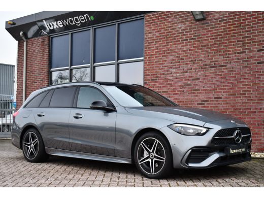 Mercedes-Benz C-Klasse Estate 300 e AMG Line Pano Trekh Distronic Night 360-cam ActivLease financial lease