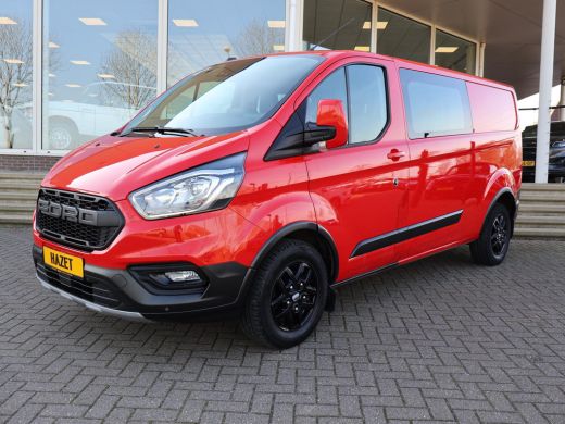 Ford Transit Custom 320 2.0 TDCI 130 PK TRAIL DUBBEL CABINE L2H1 6-PERS. + LEDER | RAPTOR GRILLE | CARPLAY | CAMERA |... ActivLease financial lease