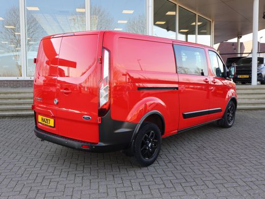 Ford Transit Custom 320 2.0 TDCI 130 PK TRAIL DUBBEL CABINE L2H1 6-PERS. + LEDER | RAPTOR GRILLE | CARPLAY | CAMERA |... ActivLease financial lease
