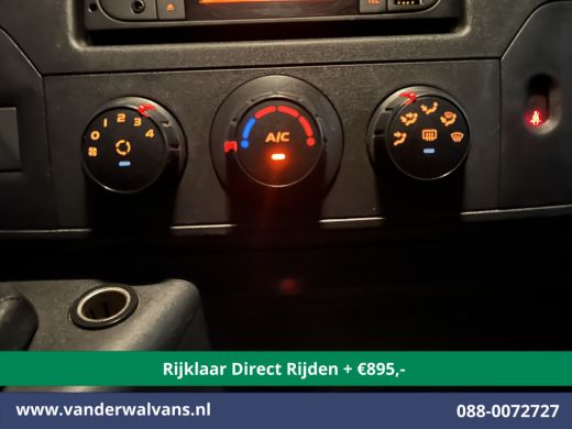 Opel Movano 2.3 CDTI L3H2 Euro6 *Rijklaar Direct Rijden* Airco | Imperiaal | 2500kg Trekhaak | Cruisecontrol ... ActivLease financial lease