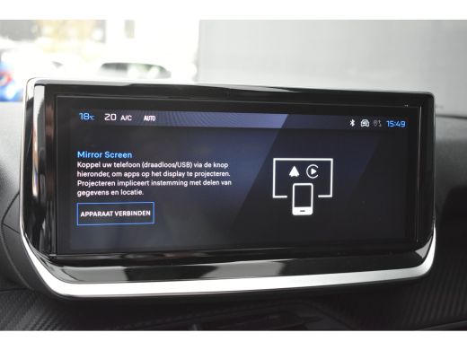 Peugeot e-2008 EV Allure Avantage 54 kWh 3 Fase 96%SOH! | Warmtepomp | Adaptive Cruise | 360 Camera | ActivLease financial lease