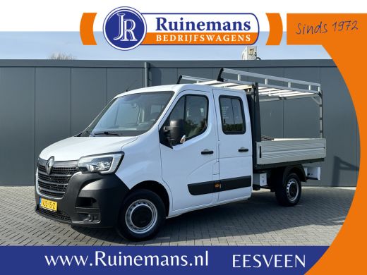 Renault Master T35 2.3 dCi 135 PK / 1e EIG. / 7 PERSOONS DUBBEL CABINE / UNIEK 14.184 KM !! / TREKHAAK / IMPERIA...