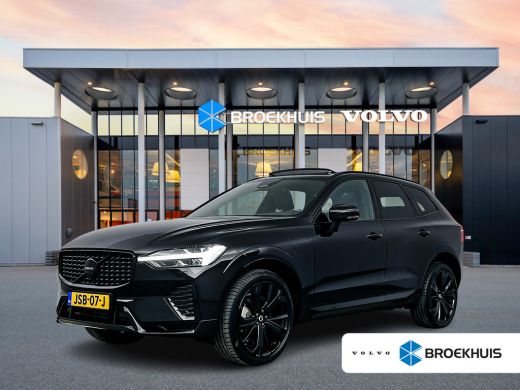 Volvo  XC60 T6 Recharge Plus Black Edition | 21" | Luchtvering | Trekhaak | Panoramadak | Getint Glas | Full ...