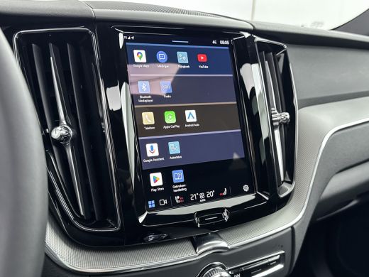 Volvo  XC60 T6 Recharge Plus Black Edition | 21" | Luchtvering | Trekhaak | Panoramadak | Getint Glas | Full ... ActivLease financial lease