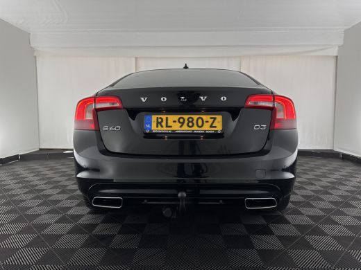 Volvo  S60 2.0 D3 Polar+ Dynamic (INCL-BTW) *LEATHER | XENON | NAVI-FULLMAP | HEATED-SPORTSEATS | PRIVACYGLA... ActivLease financial lease