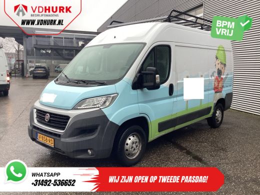 Fiat Ducato 2.3 MJ 130 pk L2H2 Imperiaal + Ladder/ Climate/ Navi/ DAB/ PDC/ Cruise/ Trekhaak ActivLease financial lease