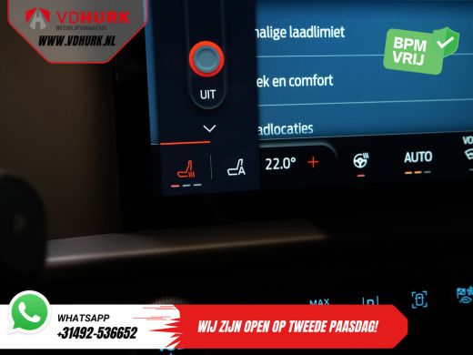 Ford E-Transit Custom 320 L2 Trend 65 kWh 330km WLTP LED/ Standkachel/ Snellader/ 2.3t Trekverm./ Stuurverw./ Stoelverw... ActivLease financial lease