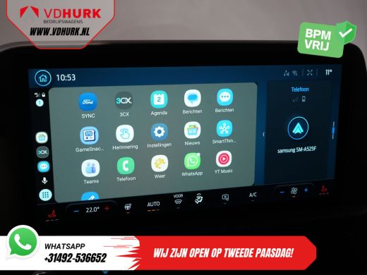 Ford E-Transit Custom 320 L2 Trend 65 kWh 330km WLTP LED/ Standkachel/ Snellader/ 2.3t Trekverm./ Stuurverw./ Stoelverw... ActivLease financial lease