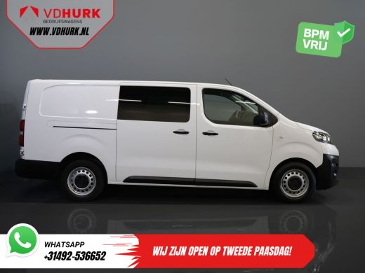 Opel Vivaro 2.0 CDTI 125 pk DC Dubbel Cabine Carplay/ 6 Pers./ Cruise/ Camera/ PDC V+A/ Trekhaak/ NL Auto ActivLease financial lease