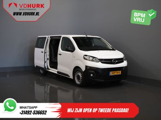 Opel Vivaro 2.0 CDTI 125 pk DC Dubbel Cabine Carplay/ 6 Pers./ Cruise/ Camera/ PDC V+A/ Trekhaak/ NL Auto ActivLease financial lease
