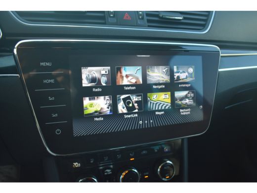 Skoda Superb Combi Skoda 1.4 TSI iV Laurent & Klement 218PK | Lederen interieur | Elektrische stoel met geheug... ActivLease financial lease