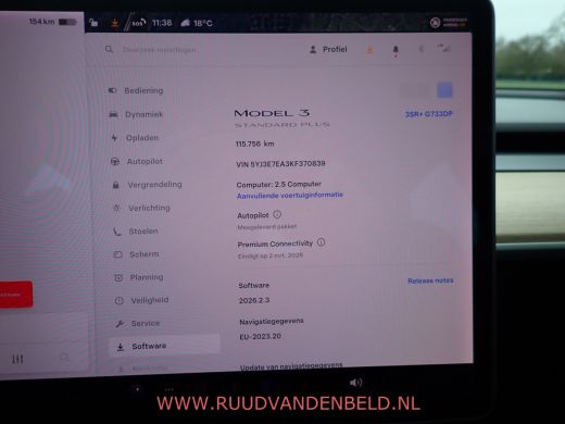 Tesla Model 3 RWD SR+ 60 kWh / SOH 89% / YOKE / TREKHAAK ActivLease financial lease