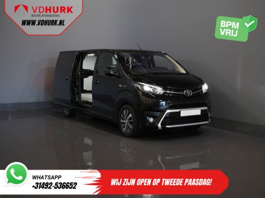 Toyota ProAce L3 345km WLTP Snellader/ 2xSchuifdeur/ Xenon/ Keyless/ Carplay/ Head Up/ Navi/ Camera/ Cruise/ Cl... ActivLease financial lease