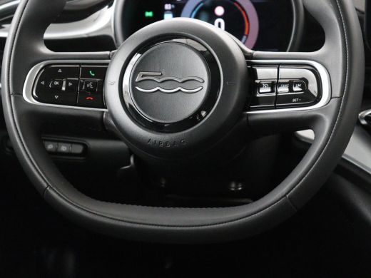 Fiat 500e Icon 42 kWh | 3 Fase | Stoelverwarming | Camera | Carplay | Navigatie | Full LED | Climate contro... ActivLease financial lease