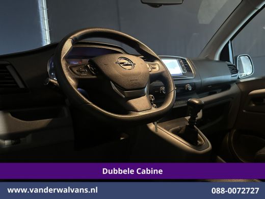 Opel Vivaro 2.0 CDTI 123pk L3H1 Glasresteel Dubbele cabine Euro6 Airco | 5-Zits | Camera | Navigatie | Apple ... ActivLease financial lease