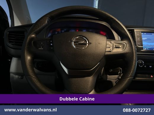 Opel Vivaro 2.0 CDTI 123pk L3H1 Glasresteel Dubbele cabine Euro6 Airco | 5-Zits | Camera | Navigatie | Apple ... ActivLease financial lease