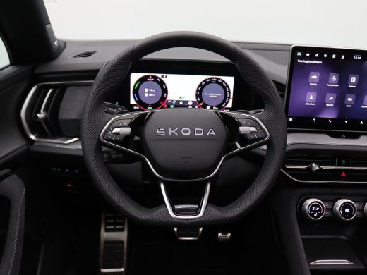 Skoda Kodiaq 1.5 TSI PHEV Sportline Business Pano-Schuifdak, Trekhaak, Dynamic Chassis, 20" LM Velgen, Memorys... ActivLease financial lease