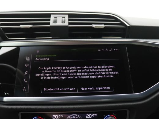 Audi Q3 45 TFSI e S Edition 245PK S-Tronic SOH 99%, Pano-Schuifdak, Trekhaak, 19" LM Velgen, Adaptieve Cr... ActivLease financial lease