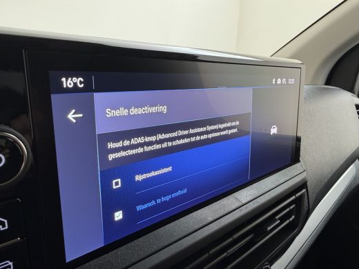 Opel Vivaro-e L3 75 kWh | 10" Multimedia 3D-kleuren touchscreen (Draadloos Android Auto/Apple CarPlay) | 10" di... ActivLease financial lease