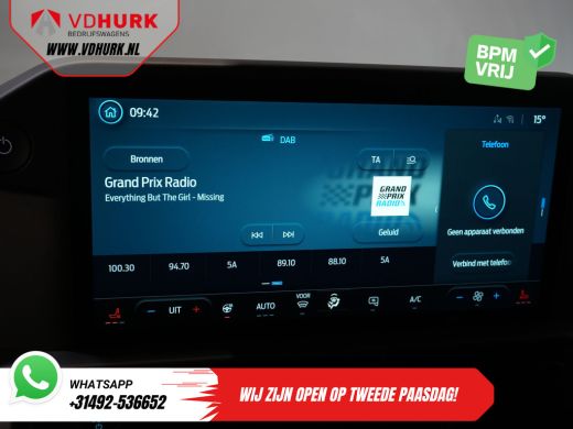 Ford E-Transit Custom Trend L2 65 kWh 330 km WLTP LED/ Snellader/ 2.3t Trekverm./ Stuurverw./ Stoelverw./ Carplay/ Clim... ActivLease financial lease