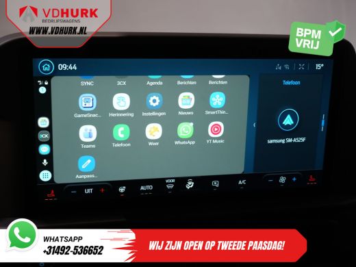 Ford E-Transit Custom Trend L2 65 kWh 330 km WLTP LED/ Snellader/ 2.3t Trekverm./ Stuurverw./ Stoelverw./ Carplay/ Clim... ActivLease financial lease