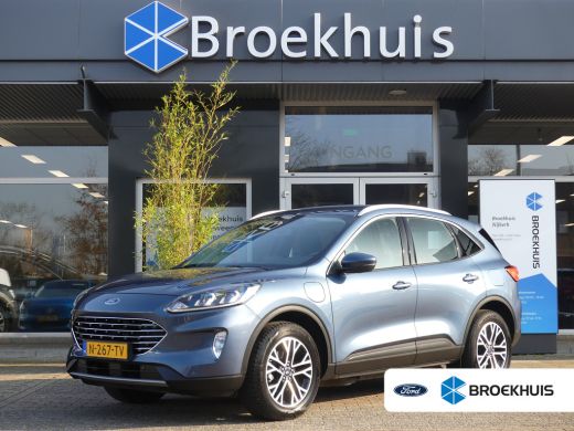Ford Kuga 2.5 PHEV 225PK Titanium | TREKHAAK | STOEL+STUUR+VOORRUITVERWARMING | 18'' LMV | CAMERA |