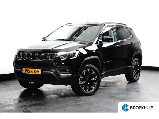 Jeep Compass 4xe 240PK Plug-in Hybrid Electric Trailhawk Stoelventilatie | Elek. Stoelen met Geheugen | Leder ...