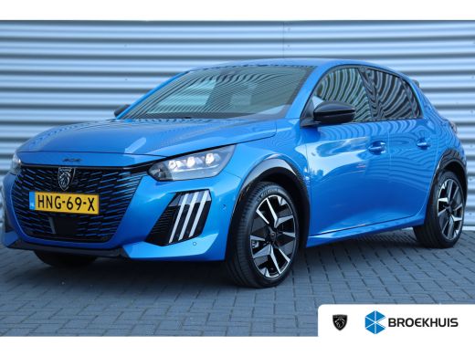 Peugeot 208 HYBRID 110PK GT PACK AUTOMAAT / NAVI / LEDER / CLIMA / PDC / 17" LMV / CAMERA / KEYLESS / ADAPT. ...