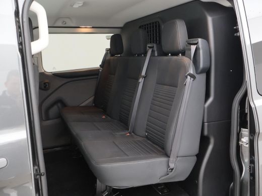 Ford Transit Custom 2.0 TDCI 130 PK AUT. L2H1 DUBBEL CABINE LIMITED | 2 SCHUIFDEUREN | TREKHAAK | CAMERA | STOELVERW. | ActivLease financial lease