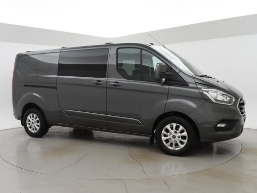 Ford Transit Custom 2.0 TDCI 130 PK AUT. L2H1 DUBBEL CABINE LIMITED | 2 SCHUIFDEUREN | TREKHAAK | CAMERA | STOELVERW. | ActivLease financial lease