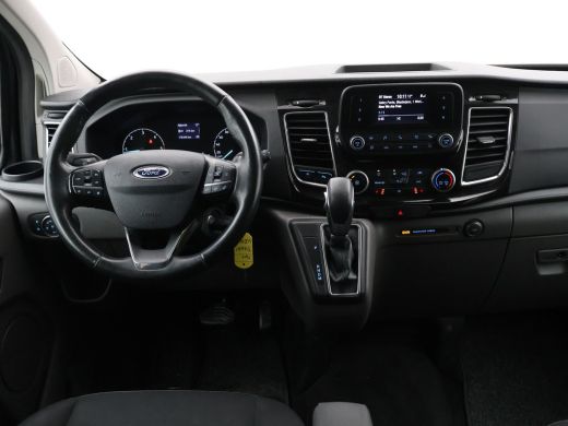 Ford Transit Custom 2.0 TDCI 130 PK AUT. L2H1 DUBBEL CABINE LIMITED | 2 SCHUIFDEUREN | TREKHAAK | CAMERA | STOELVERW. | ActivLease financial lease