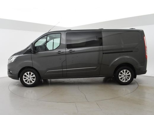 Ford Transit Custom 2.0 TDCI 130 PK AUT. L2H1 DUBBEL CABINE LIMITED | 2 SCHUIFDEUREN | TREKHAAK | CAMERA | STOELVERW. | ActivLease financial lease