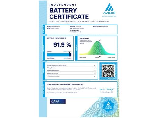 Mercedes-Benz eVito Lang 41 kWh Airco/Camera SOH 91,9% 11-2020 ActivLease financial lease