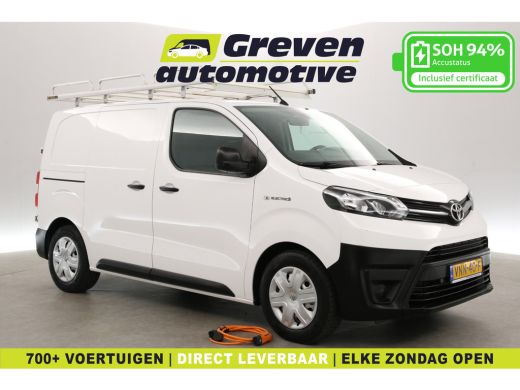 Toyota ProAce Standard Range 50 kWh L1H1 | Snelladen | SOH 94% | Airco | Cruise | Carplay | Trekhaak | 3 Zits |...