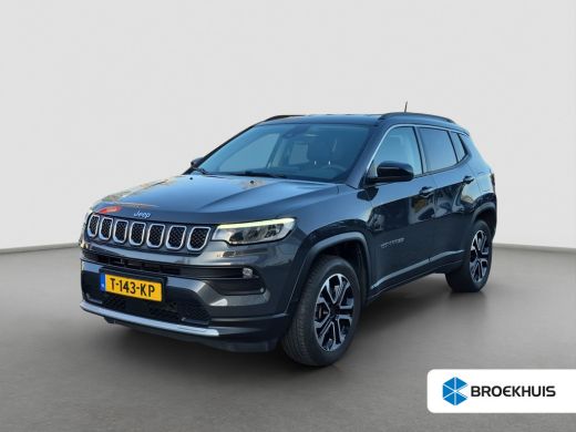 Jeep Compass 4xe 240 Plug-in Hybrid Electric Limited Full LED | Keyless | Full map navigatie | Camera | Adapti...