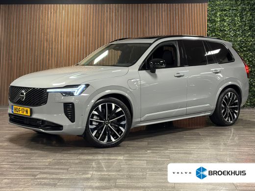 Volvo  XC90 T8 AWD Recharge Ultra Dark | Luchtvering | Trekhaak | 360 Camera | Head-Up Display | Harman Kardo...