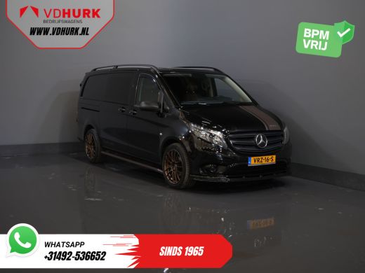 Mercedes-Benz Vito 114 CDI Aut. DC Dubbel Cabine Buffl Leder/ 2x Schuifdeur/ Carplay/ Navi/ Spoiler/ Frontlip/ Sideb...