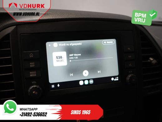 Mercedes-Benz Vito 114 CDI Aut. DC Dubbel Cabine Buffl Leder/ 2x Schuifdeur/ Carplay/ Navi/ Spoiler/ Frontlip/ Sideb... ActivLease financial lease