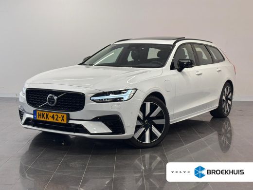 Volvo  V90 T8 Plug-in hybrid AWD Ultra Dark | Achterbank verwarmd | Apple Carplay/Android Auto|telefooninteg...