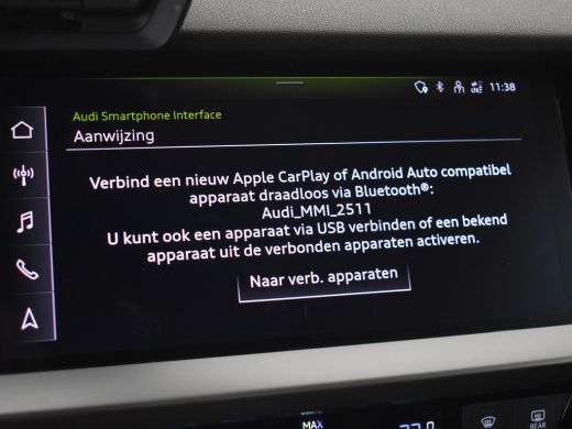 Audi A3 Sportback 40 TFSI e Advanced S-Line l SOH 92% l Lederen bekleding l Digital Dash l Stoelverwarmin... ActivLease financial lease