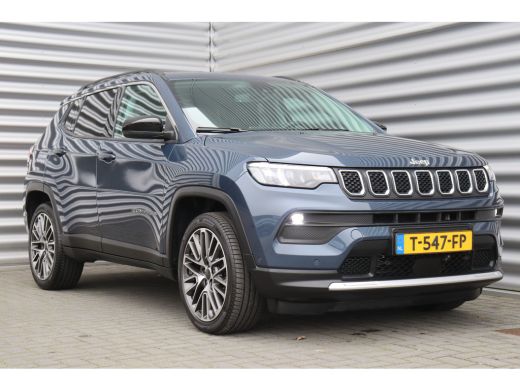 Jeep Compass 1.5T e-HYBRID 130PK LIMITED AUTOMAAT / NAVI / LEDER / CLIMA / FULL-LED / CAMERA / 19" LMV / KEYLE... ActivLease financial lease