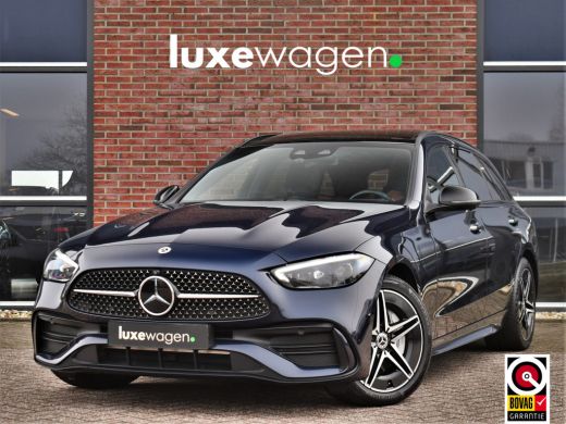 Mercedes-Benz C-Klasse Estate 300 e AMG Line Pano Trekh Distr Memory+Ventilatie HUD 360 Night
